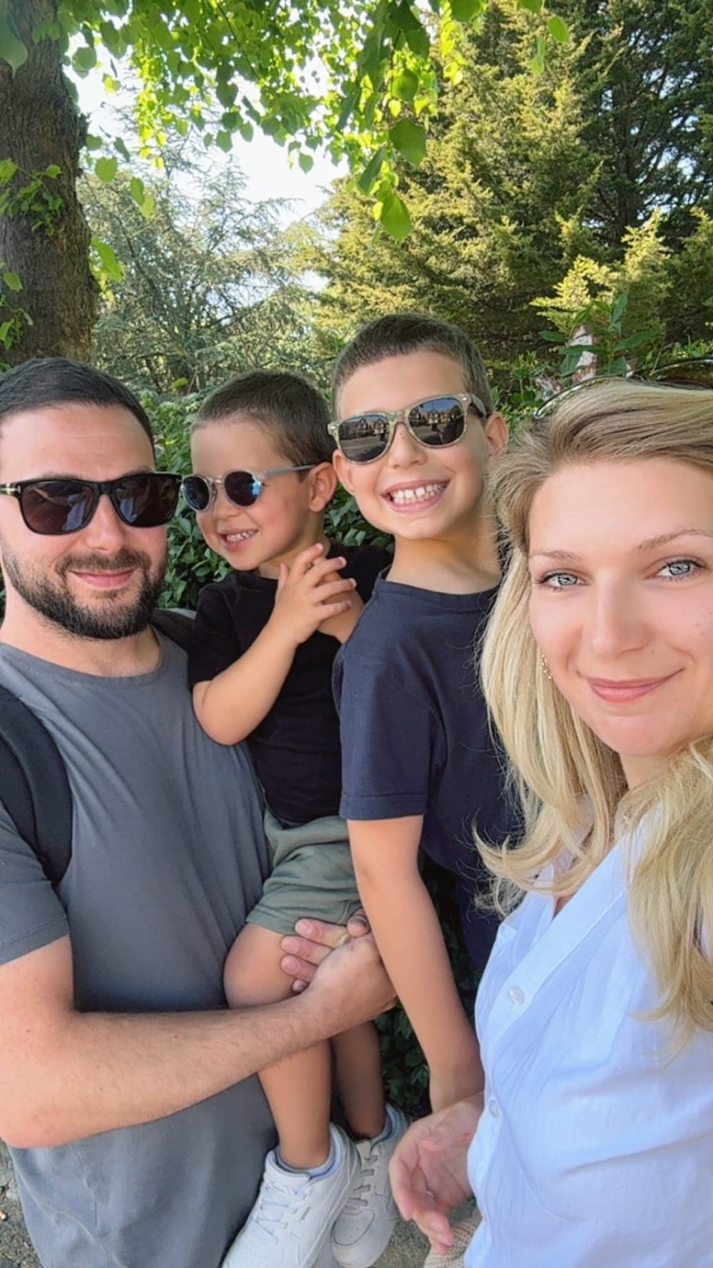 Martin, Zak, Rory and Laura — the family behind MK Electrical London